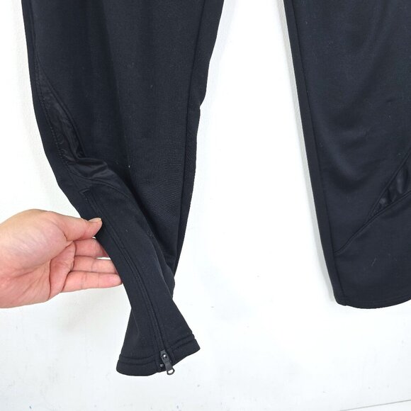 Under Armour Black Ankle Zip Sweat Pants Pull oN Joggers - Picture 3 of 8